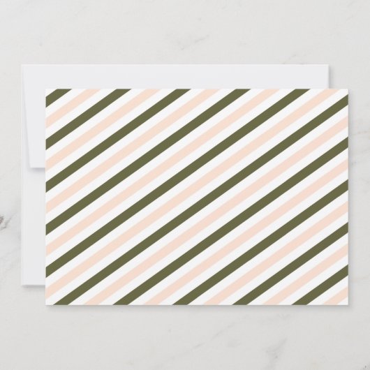 Boho waterverf baby shower kaart (Achterkant)