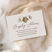 Boho Waterverf Babykleding Display Douche