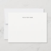 Boho Waterverf Blad Bruidsmeisje Kaart (Achterkant)