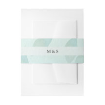 Boho Waterverf blauw gepersonaliseerd