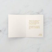 Boho Waterverf Bloemen Afstuderen Foto Bedankkaart (Binnen)