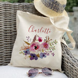 Boho waterverf bloemen Bridesmaid Speciaal geperso Tote Bag<br><div class="desc">Deze prachtige bruidsgane en navy gepersonaliseerde naam canvas tas is iets dat je bruidsmeisjes nog kunnen gebruiken na je grote dag. We hebben meer dan 200 bruidsmaïde canvas tassen collectie waaruit je kunt kiezen: canvas tassen, totebag, totebags, tassen, bruiloft, bloemtas, aangepaste canvas tas, bruidsmeisje, bruidsmeisje, eermeisje, bloemmeisje, mijn bruid, bruid...</div>