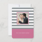 Boho Waterverf Bloemen & Vlinder | Dank u Bedankkaart (Achterkant)