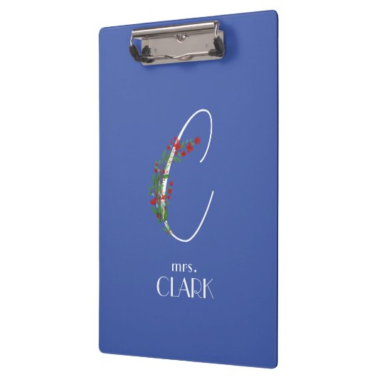 Boho waterverf botanische letter C Klembord (Links)