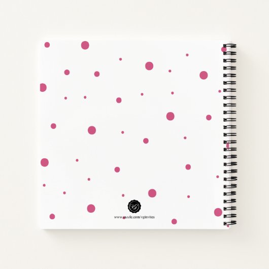 Boho Waterverf Cactus gepersonaliseerd Journaling Notitieboek (Achterkant)