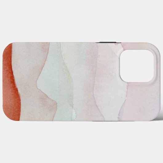 Boho Waterverf Case-Mate iPhone Case (Achterkant (horizontaal))