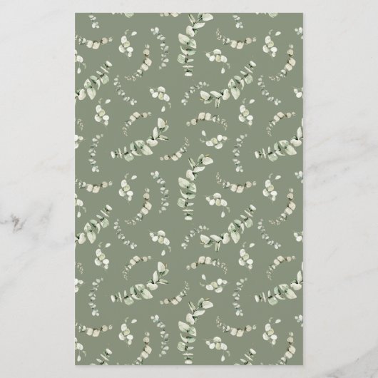 Boho Waterverf Clothesline Girl Baby shower (Achterkant)