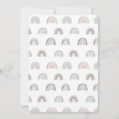 Boho Waterverf Cloud genderneutraal Kaart (Achterkant)