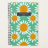 Boho Waterverf Daisies Planner (Voorkant)