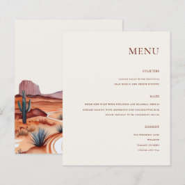 Boho Waterverf Desert Wedding