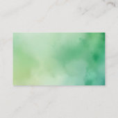 Boho Waterverf Dinosaurus Groene luier verloting Informatiekaartje (Achterkant)