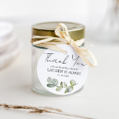 Boho Waterverf eucalyptus bruiloft Bedankjes Labels