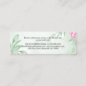 Boho Waterverf Eucalyptus Greenery Loyalty Punch (Achterkant)