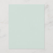 Boho Waterverf Eucalyptus Leaves Hartelijk dank (Achterkant)