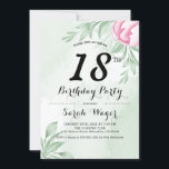 Boho-Waterverf Eucalyptus viert 18e verjaardag Kaart<br><div class="desc">Deze Boho Waterverf Eucalyptus Leaves 18th Birthday is een perfecte "18th Birthday Invitations" Sjabloon die u kunt aanpassen aan uw kleuren, stijlen en thema. Creëer uw perfecte uitnodiging met deze vooraf ontworpen Sjablonen, kunt u het gemakkelijk personaliseren om uniek van u te zijn. Klik voor verdere aanpassingen op de link...</div>