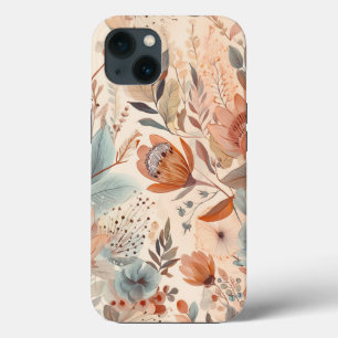 Boho Waterverf Floral Case-Mate iPhone Case