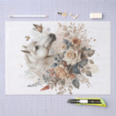 Boho Waterverf Floral Horse Tissue Papier (Craft)