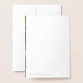 Boho Waterverf Floral Pampas Grass Foto Folie Kaarten (Met envelop)