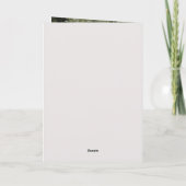 Boho Waterverf Floral Pampas Grass Foto Weddenscha (Achterkant)