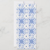 Boho Waterverf geel citroenboom Baby shower Kaart (Achterkant)