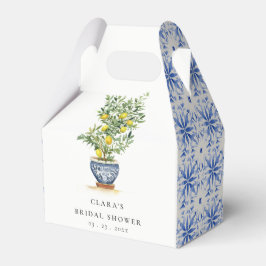 Boho Waterverf geel citroenboom Vrijgezellenfeest Bedankdoosjes