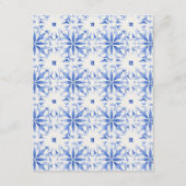 Boho Waterverf Gele Citroenboom Bruiloft Details Informatiekaartje (Achterkant)