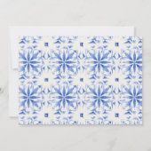 Boho Waterverf Gele Citroenboom Bruiloftsdouche Bedankkaart (Achterkant)