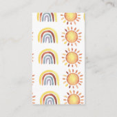 Boho Waterverf Hoeveel regenbogen zijn er in de po Informatiekaartje (Achterkant)