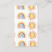 Boho Waterverf Hoeveel snoepjes zitten er in de po Informatiekaartje (Achterkant)