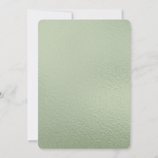 Boho Waterverf Lemon Wreath Bridal Brunch Kaart (Achterkant)