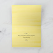 Boho Waterverf Lemon Wreath Happy Moederdag Kaart (Binnen)