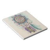 Boho Waterverf Mandala Dreamcatcher Notitieblok (Schuin)