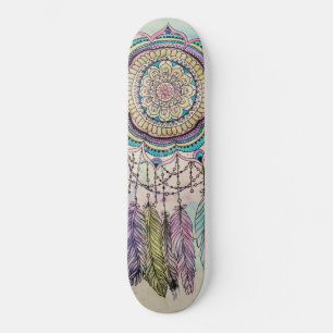 Boho Waterverf Mandala Dreamcatcher Persoonlijk Skateboard