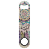 Boho Waterverf Mandala Dreamcatcher Speed Flessenopener (Voorkant)
