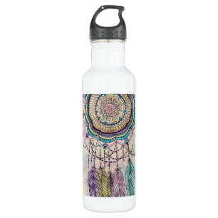 Boho Waterverf Mandala Dreamcatcher Waterfles