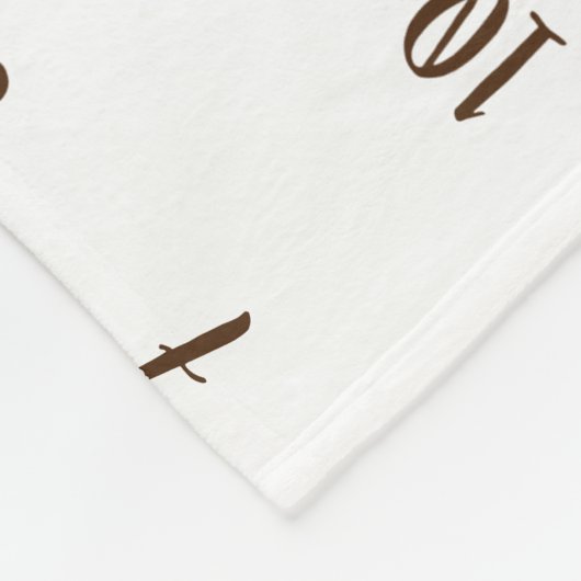 Boho waterverf mijlpaal foto prop fleece deken (Hoek)