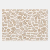 Boho Waterverf Oerwoud Safari Wrapping Paper Set (Voorkant 2)