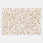 Boho Waterverf Oerwoud Safari Wrapping Paper Set (Voorkant 3)