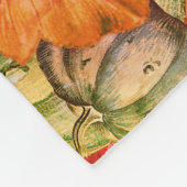 BOHO Waterverf Pompoen Herfst Thanksgiving Party Fleece Deken (Hoek)