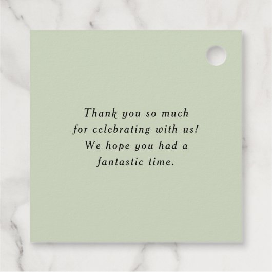 Boho Waterverf Potted Houseplants Afstuderen Bedankjes Labels (Achterkant)