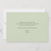 Boho Waterverf Potted Houseplants Vrijgezellenfees Bedankkaart (Achterkant)