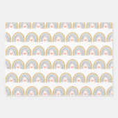 Boho Waterverf Rainbow Inpakpapier Vel (Voorkant 2)