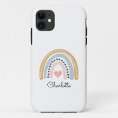 Boho Waterverf Rainbow Kind - Aangepaste laptop Case-Mate iPhone Case (Achterkant)