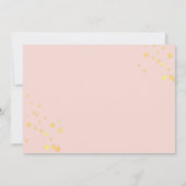 Boho waterverf regenboog Birthday Uitnodiging (Achterkant)