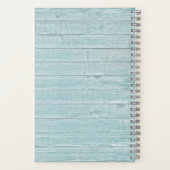 Boho-waterverf regenboog kind gepersonaliseerde no notitieboek (Achterkant)