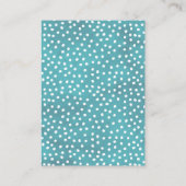 Boho Waterverf Regenboog Luier Raffle Informatiekaartje (Achterkant)