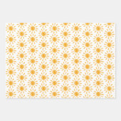 Boho Waterverf regenboog zon Inpakpapier Vel (Voorkant 3)