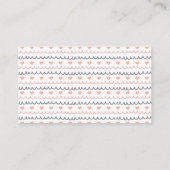 Boho Waterverf regenboogboeken voor Baby Informatiekaartje (Achterkant)