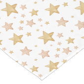 Boho Waterverf Star Baby shower Tafelloper (Hoek)