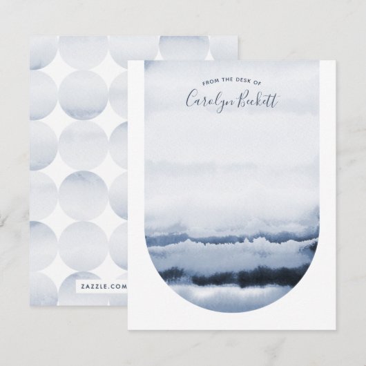 Boho Waterverf Stropdas-Dye Aangepaste kledingstuk (Voorkant / Achterkant)